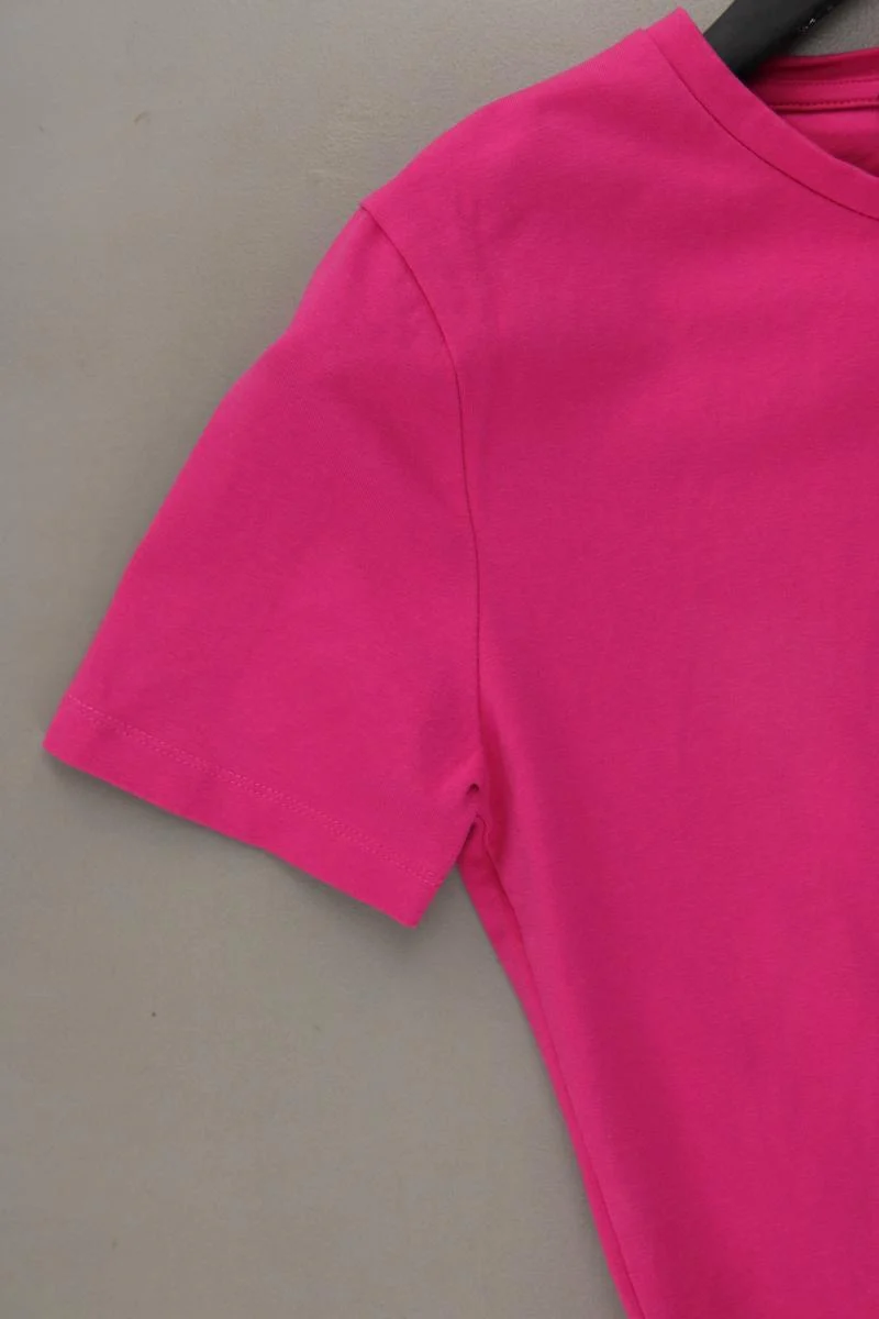 Zara Cropped Shirt Gr. M Kurzarm pink