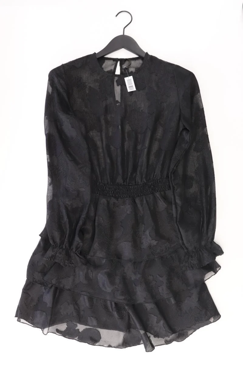Maraislise Abendkleid Gr. M Langarm schwarz aus Polyester