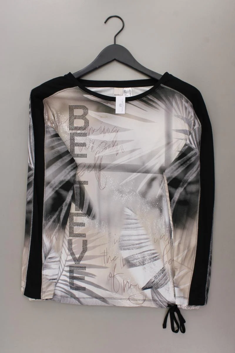 Heine Longsleeve-Shirt Gr. 36 Langarm mehrfarbig aus Viskose