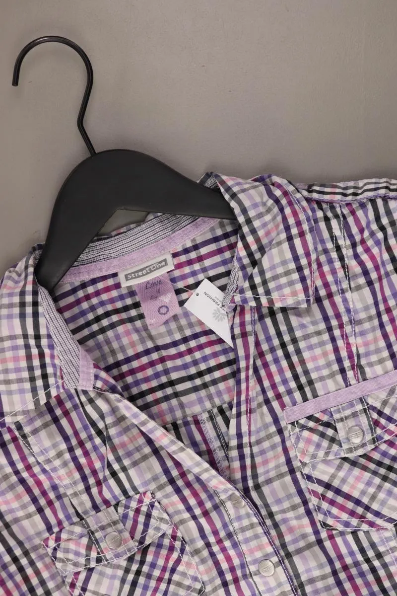 Second Hand Outfit Größe M mit Street One Karobluse in Gr. 38 und Halskette