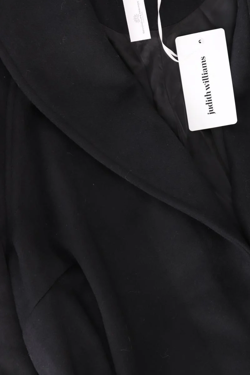 Judith Williams Regular Mantel Gr. 46 neu mit Etikett schwarz aus Polyester