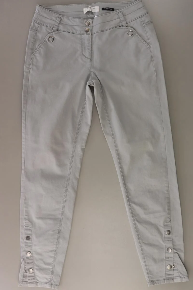 Sandwich_ Hose Gr. 36 grau aus Baumwolle