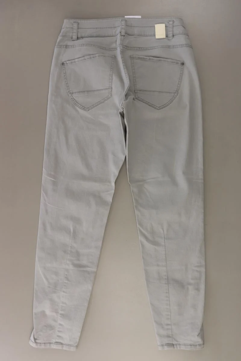 Sandwich_ Hose Gr. 36 grau aus Baumwolle
