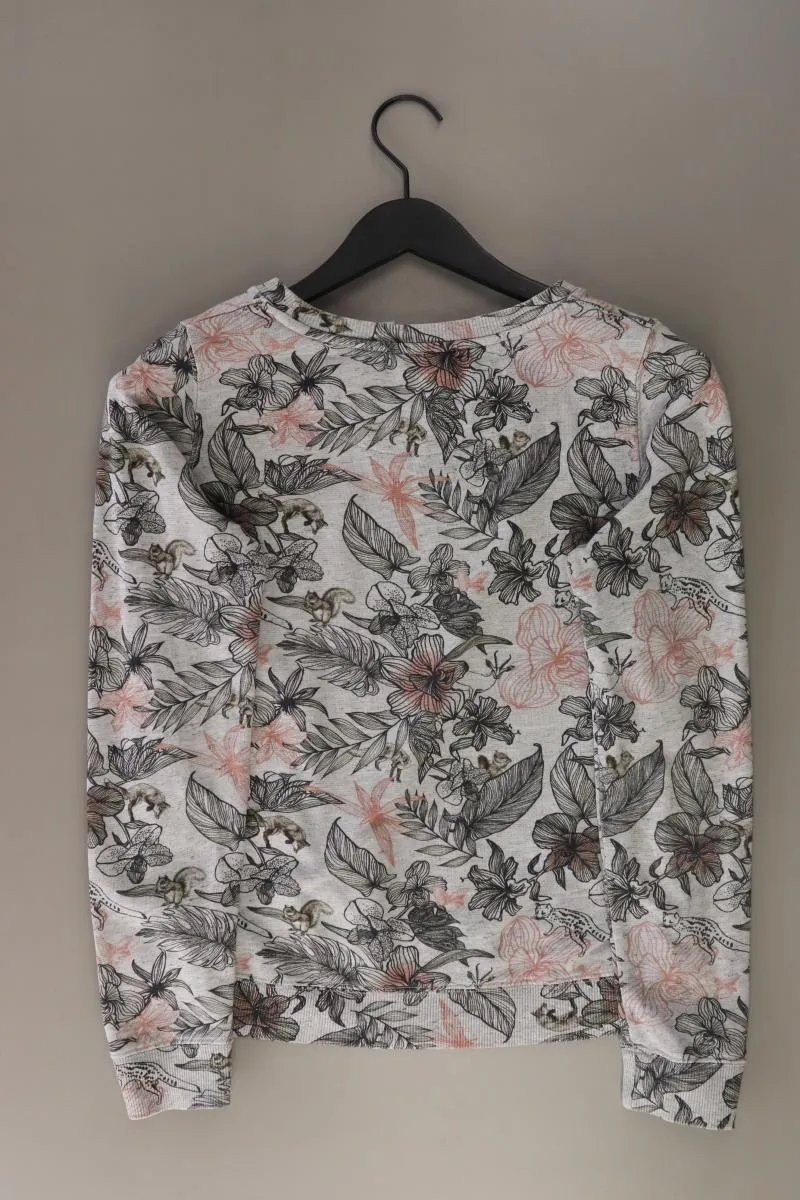REVELATION Langarmpullover Gr. M grau aus Baumwolle