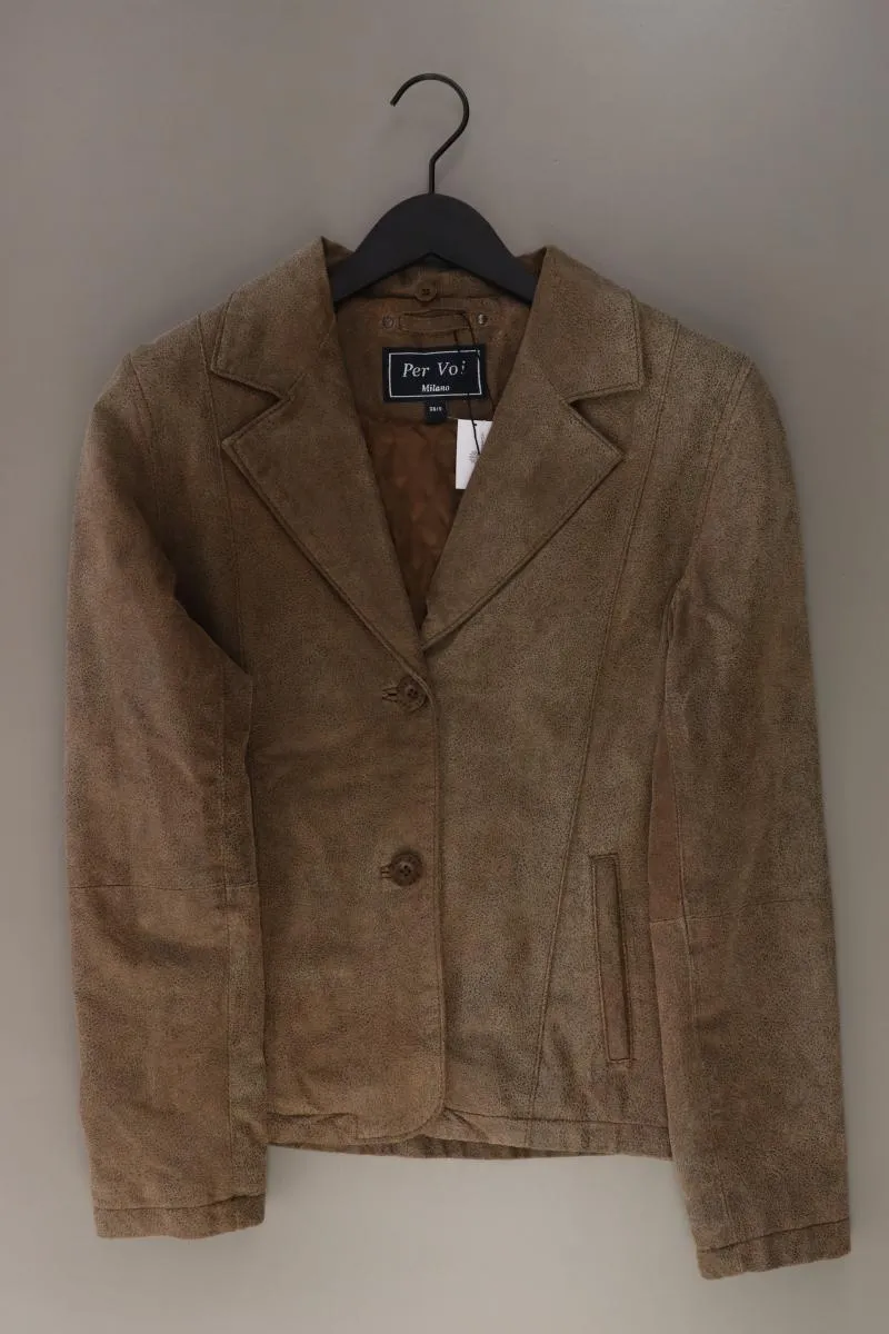 Per Voi Milano Jacke Gr. 36 Vintage braun aus Polyester