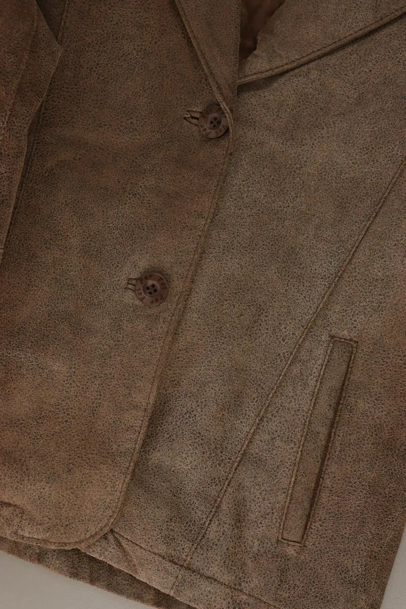 Per Voi Milano Jacke Gr. 36 Vintage braun aus Polyester