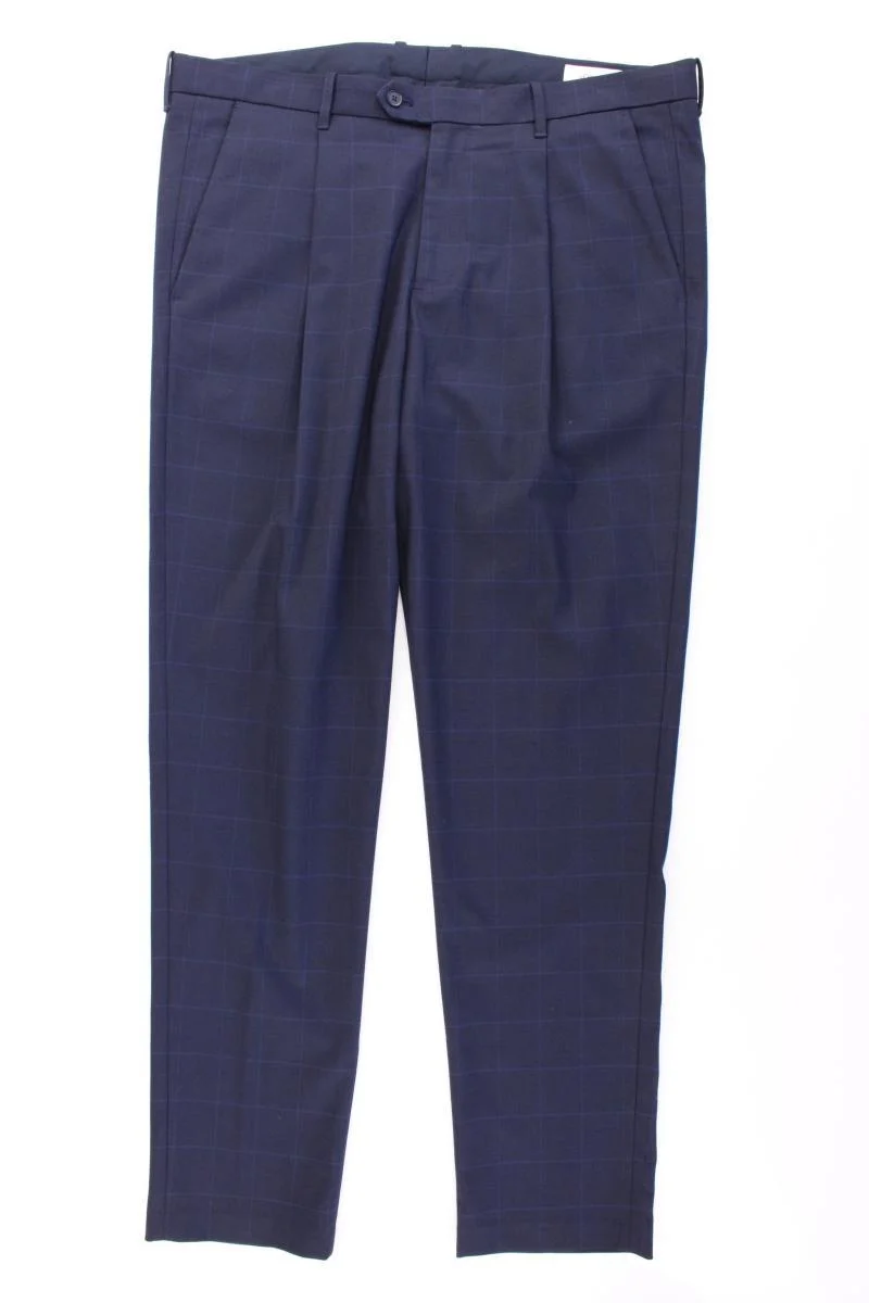 s.Oliver Anzughose für Herren Gr. 54 blau aus Polyester