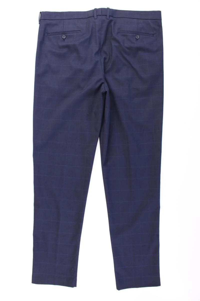 s.Oliver Anzughose für Herren Gr. 54 blau aus Polyester