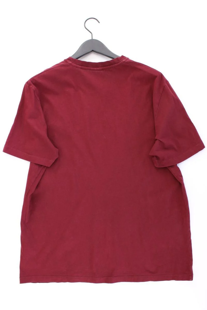 s.Oliver T-Shirt für Herren Gr. XXL Kurzarm rot aus Baumwolle