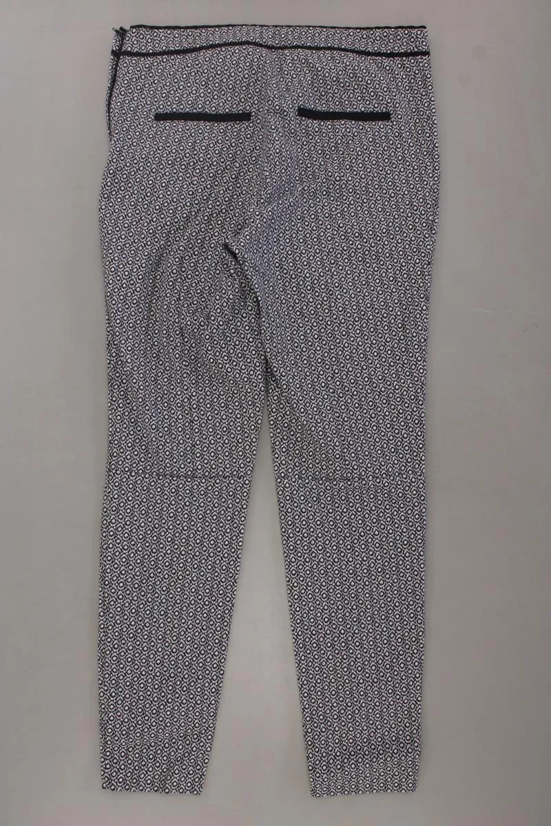 H&M Stoffhose Gr. 42 grau aus Baumwolle