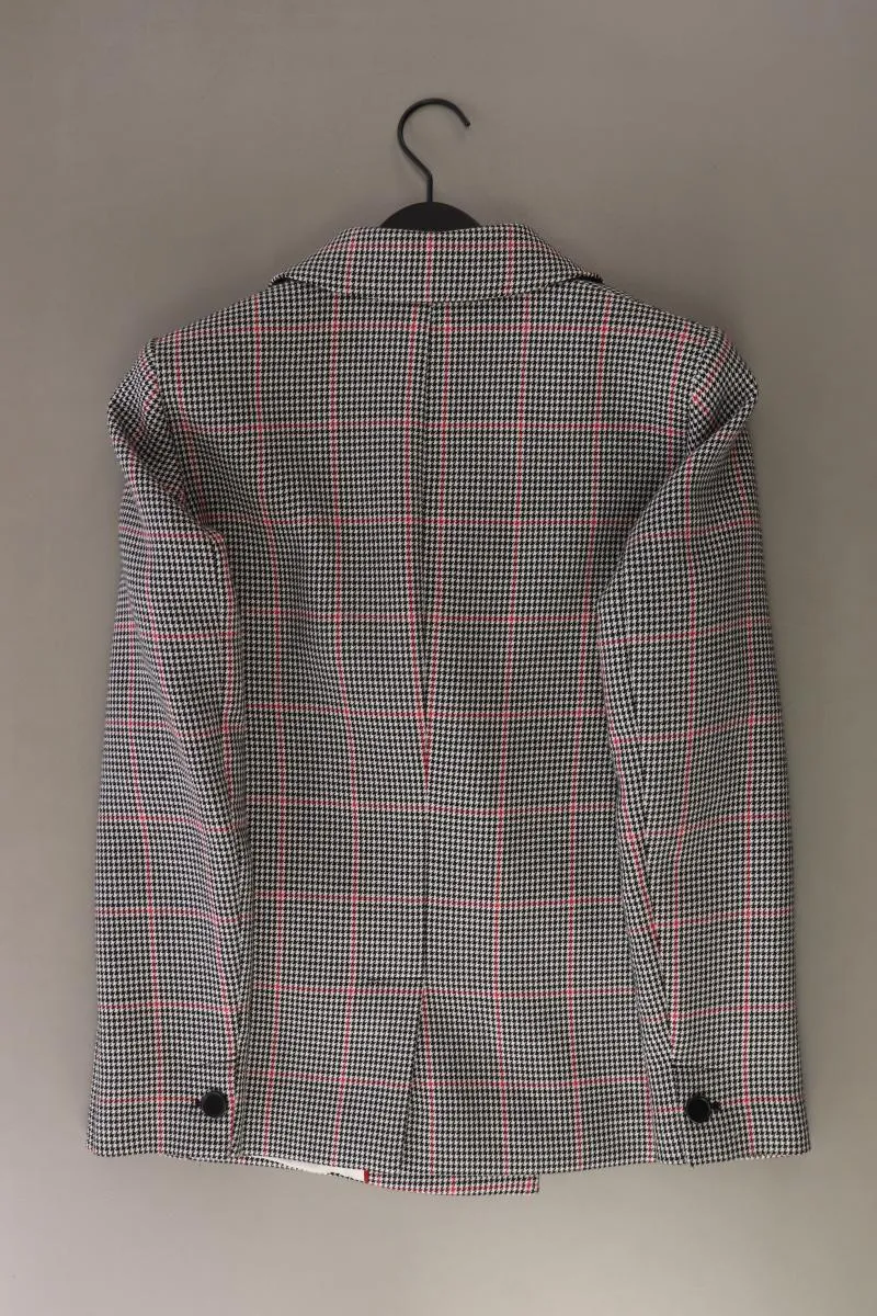 Marc O'Polo Longblazer Gr. 38 hahnentritt neuwertig schwarz aus Baumwolle