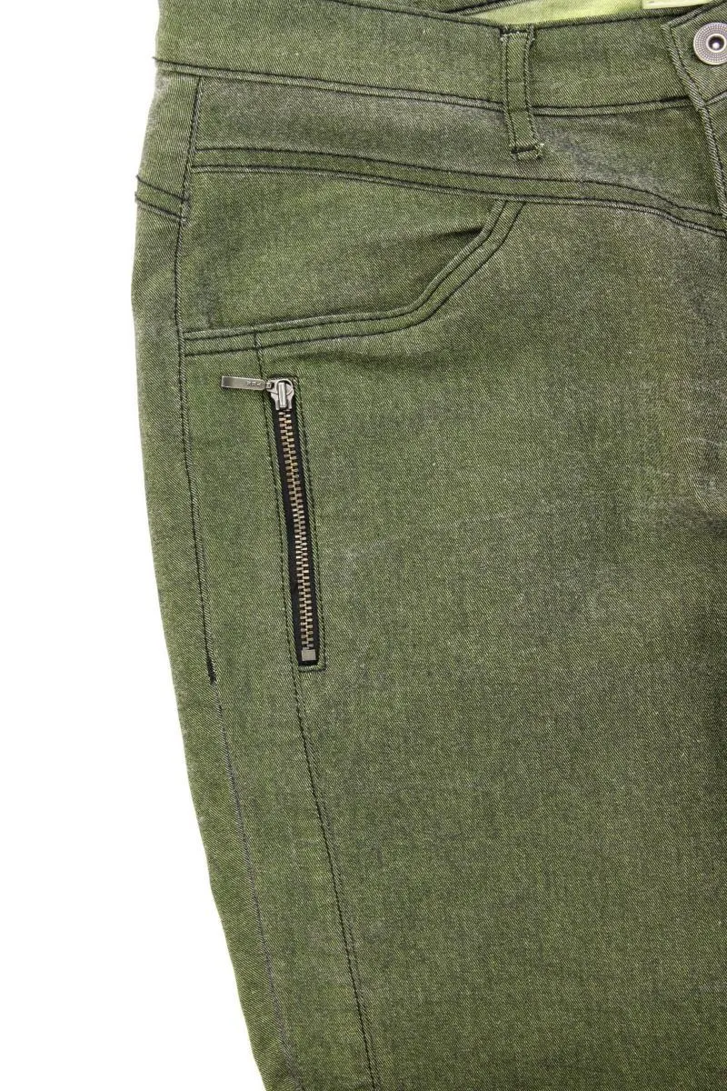 Liberty Hose Gr. 40 grün aus Baumwolle