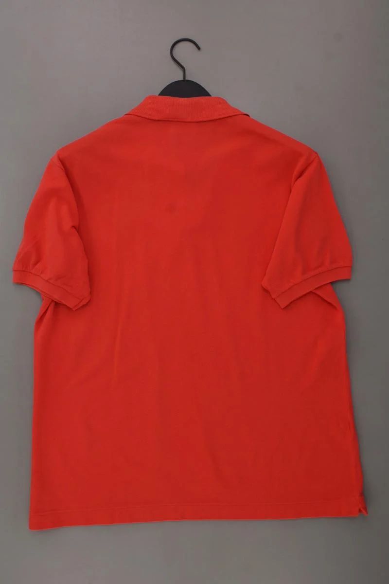 Lacoste Poloshirt für Herren Gr. L Kurzarm orange aus Baumwolle