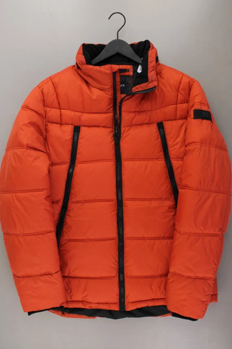 Engbers Winterjacke für Herren Gr. 56 neuwertig orange aus Polyester