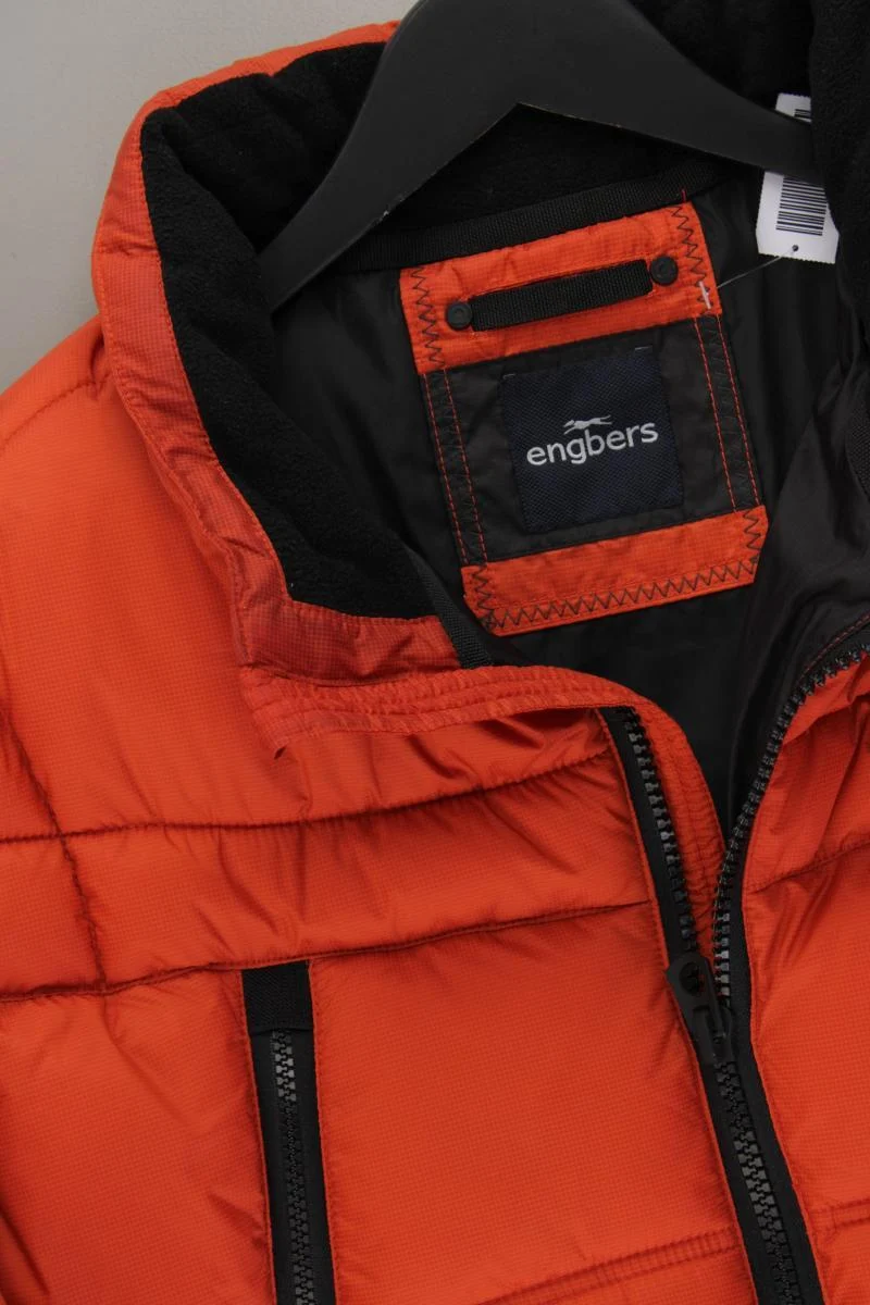 Engbers Winterjacke für Herren Gr. 56 neuwertig orange aus Polyester