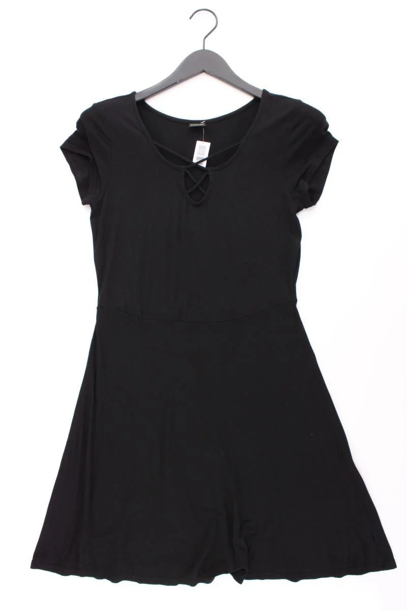 Lascana Jerseykleid Gr. 36 Kurzarm schwarz