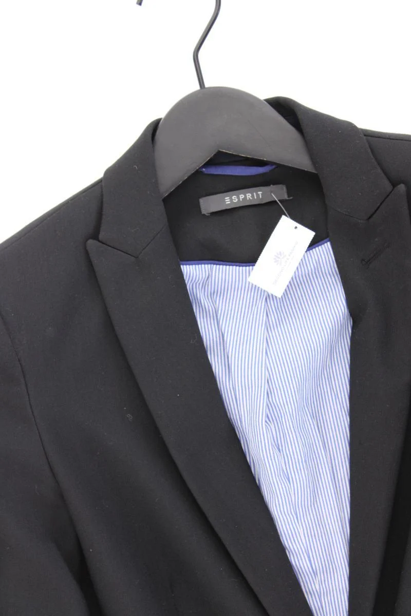Esprit Regular Blazer Gr. 34 schwarz aus Polyester