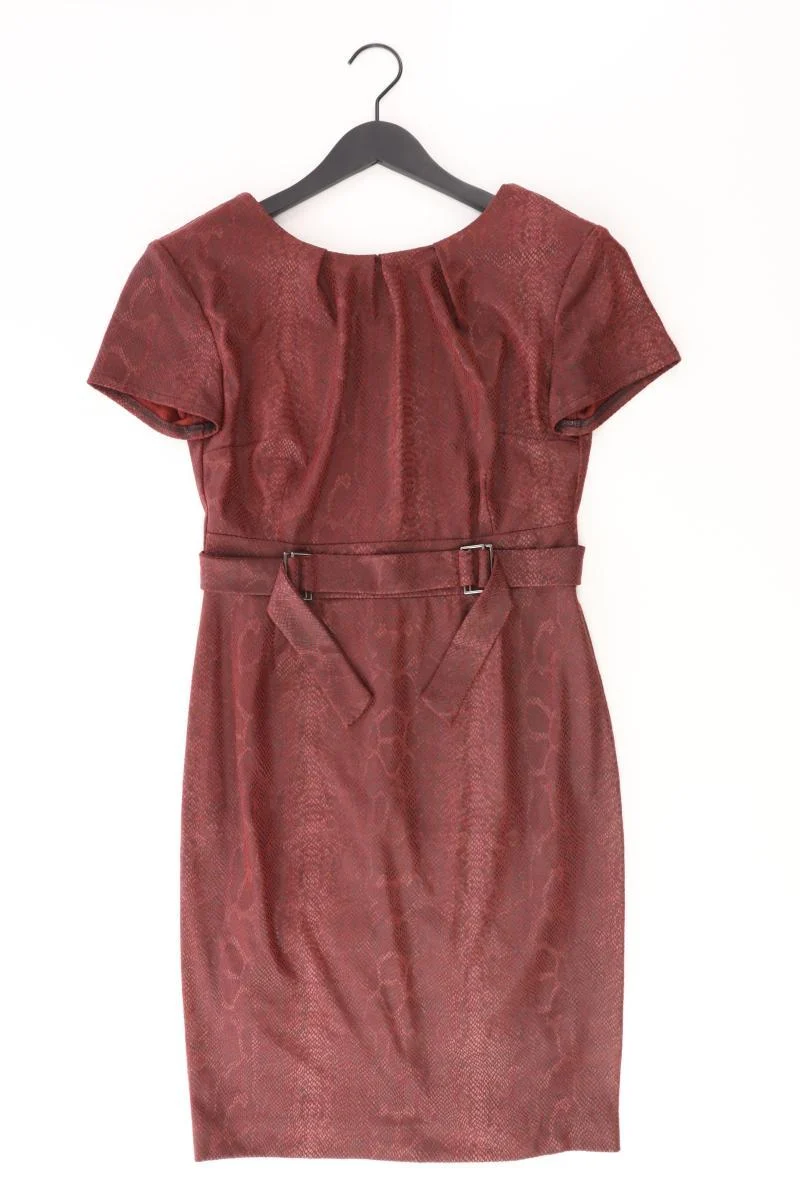 Ana Alcazar Bleistiftkleid Gr. 36 Kurzarm rot aus Polyester