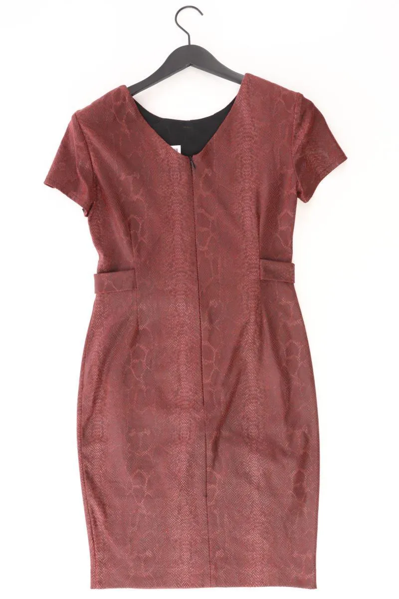 Ana Alcazar Bleistiftkleid Gr. 36 Kurzarm rot aus Polyester