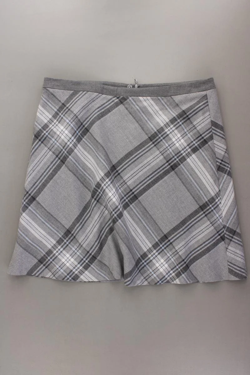 Street One Rock Gr. 42 kariert neuwertig grau aus Polyester