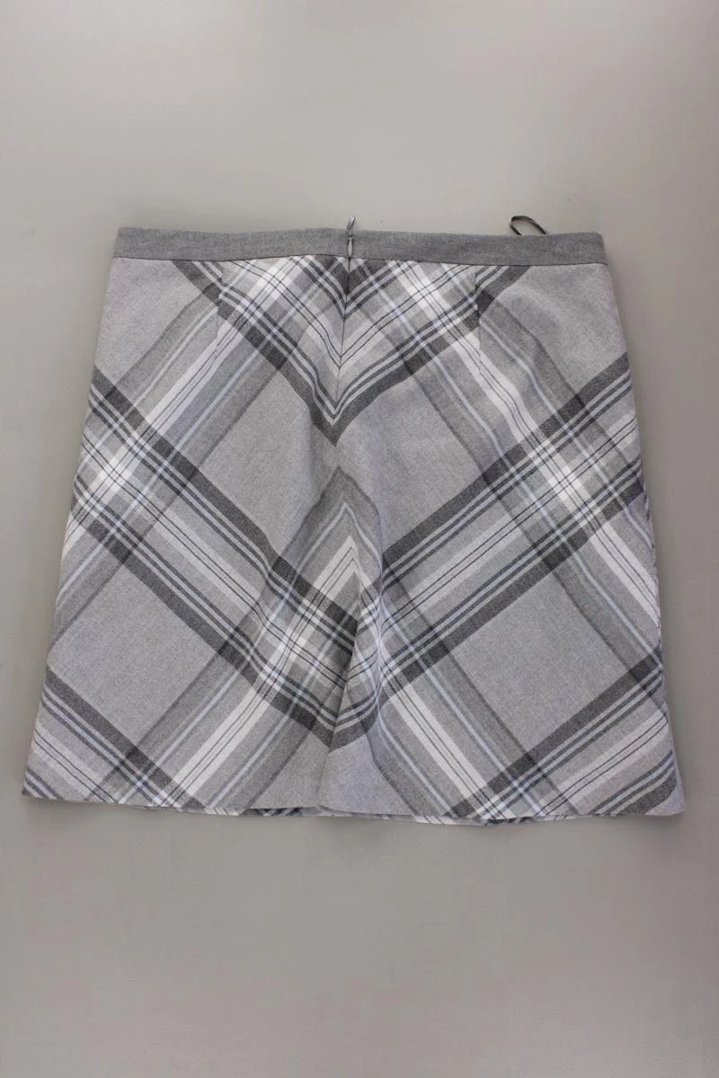 Street One Rock Gr. 42 kariert neuwertig grau aus Polyester