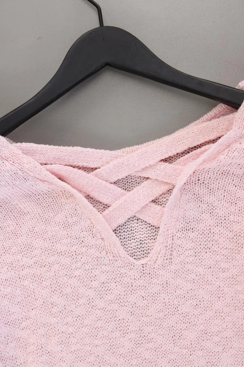 Venice Beach Feinstrickpullover Gr. 32/34 rosa aus Baumwolle