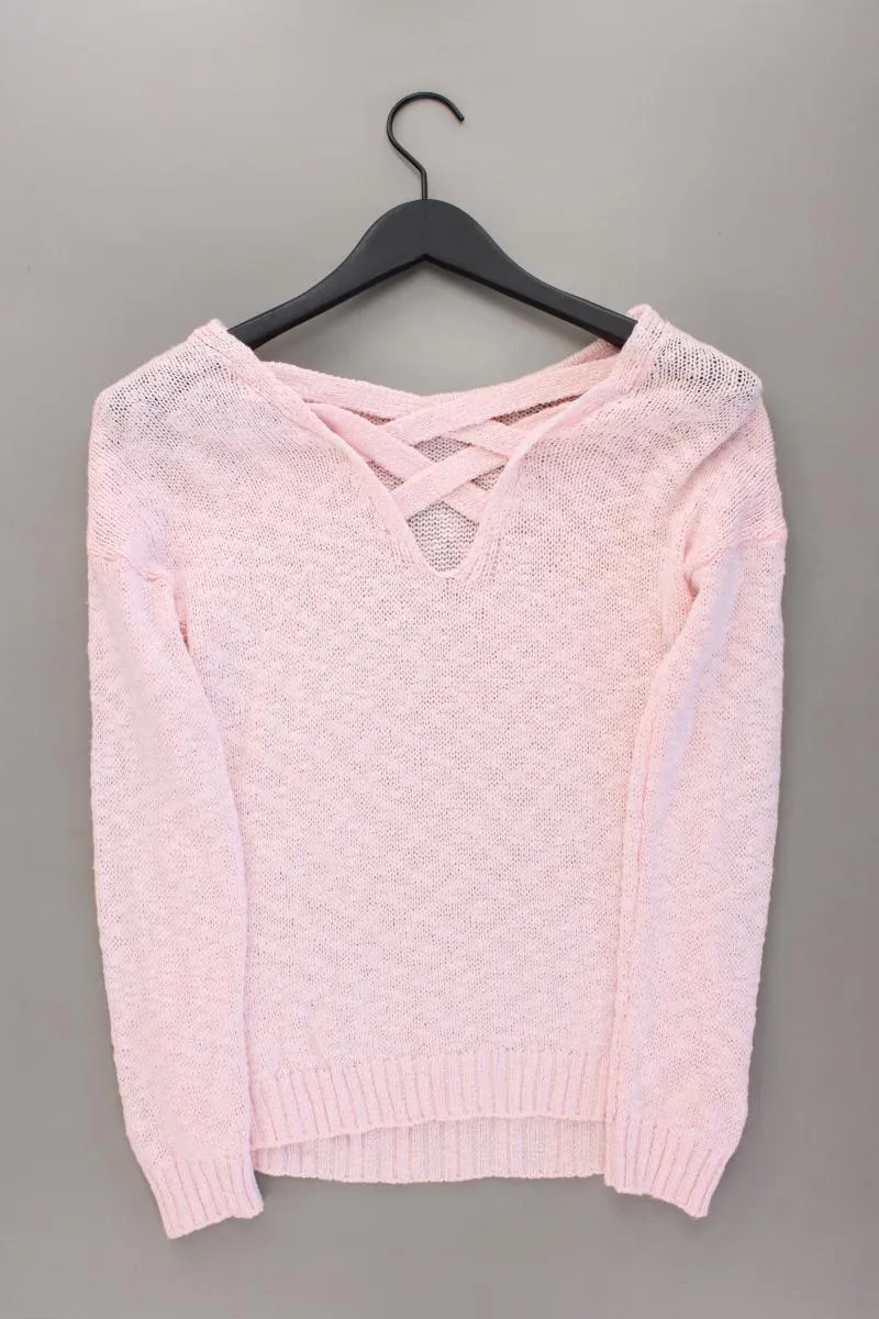 Venice Beach Feinstrickpullover Gr. 32/34 rosa aus Baumwolle