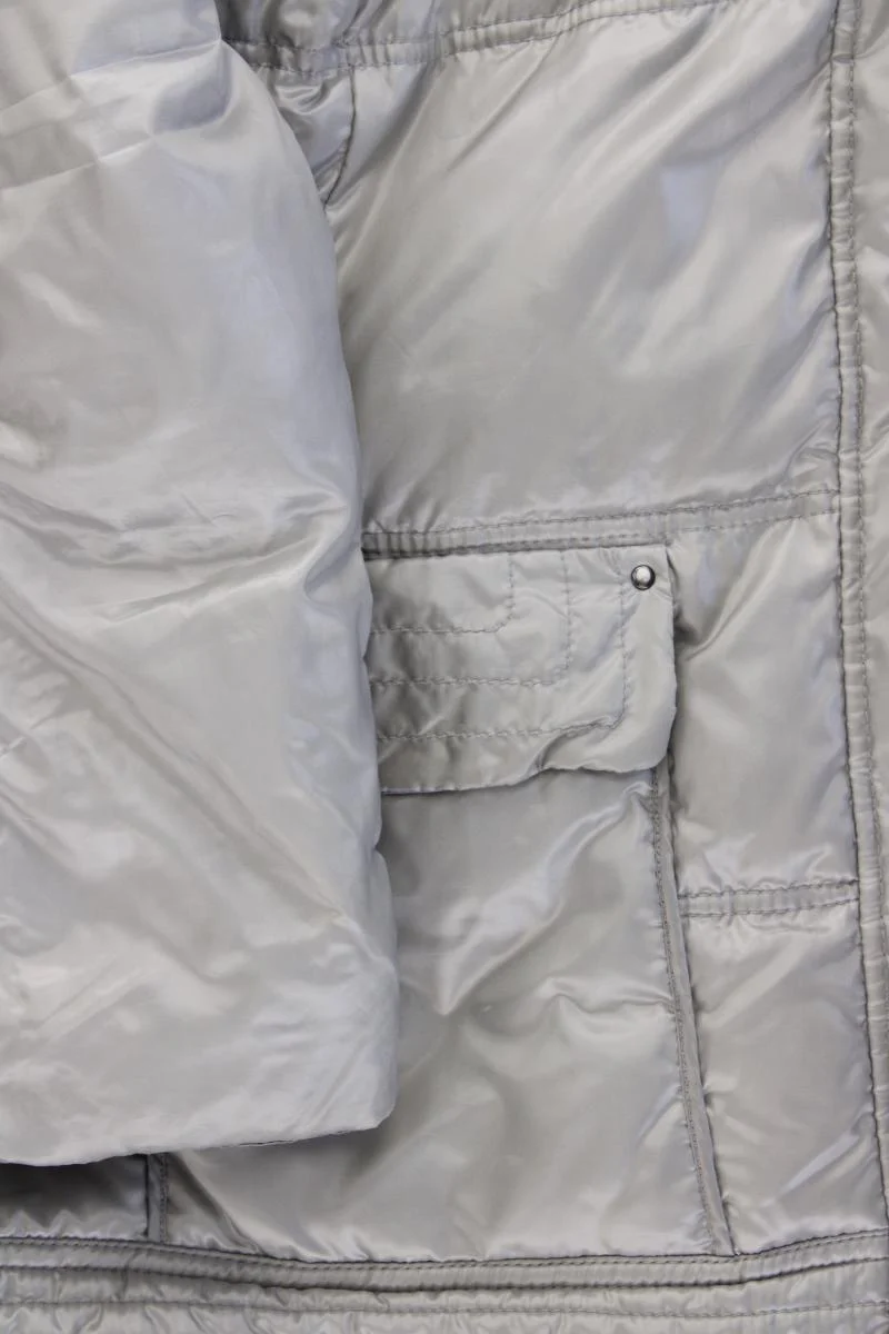 Sarah Kern Wintermantel Gr. 44 grau aus Polyester