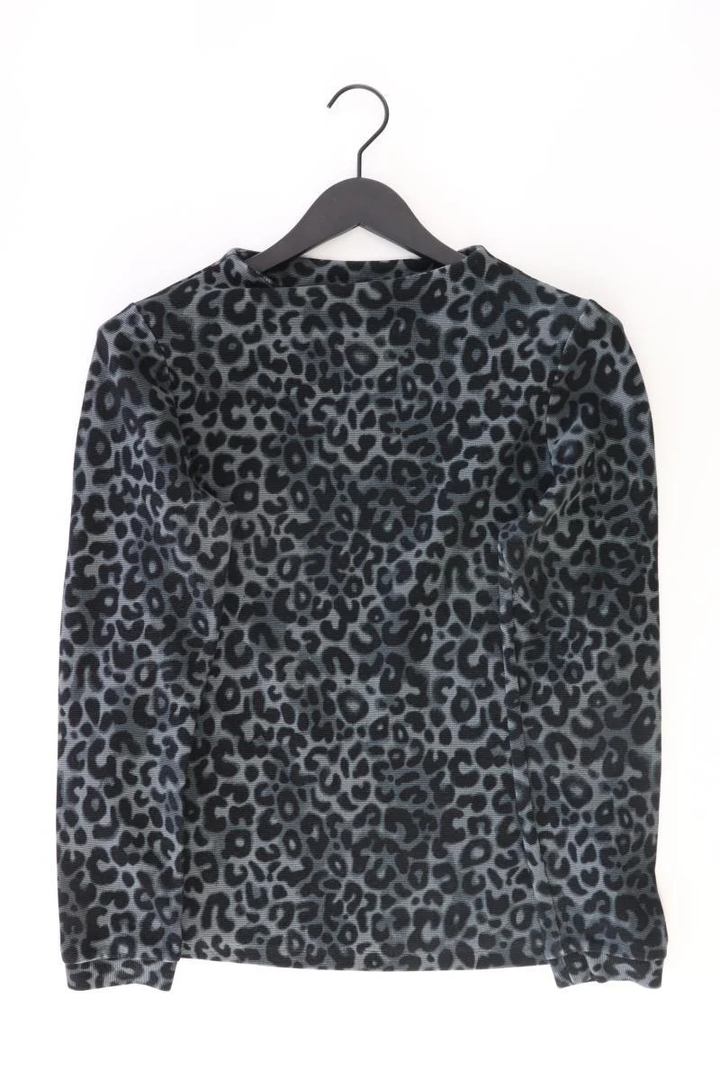 Street One Langarmpullover Gr. S mit Tierdruck grau