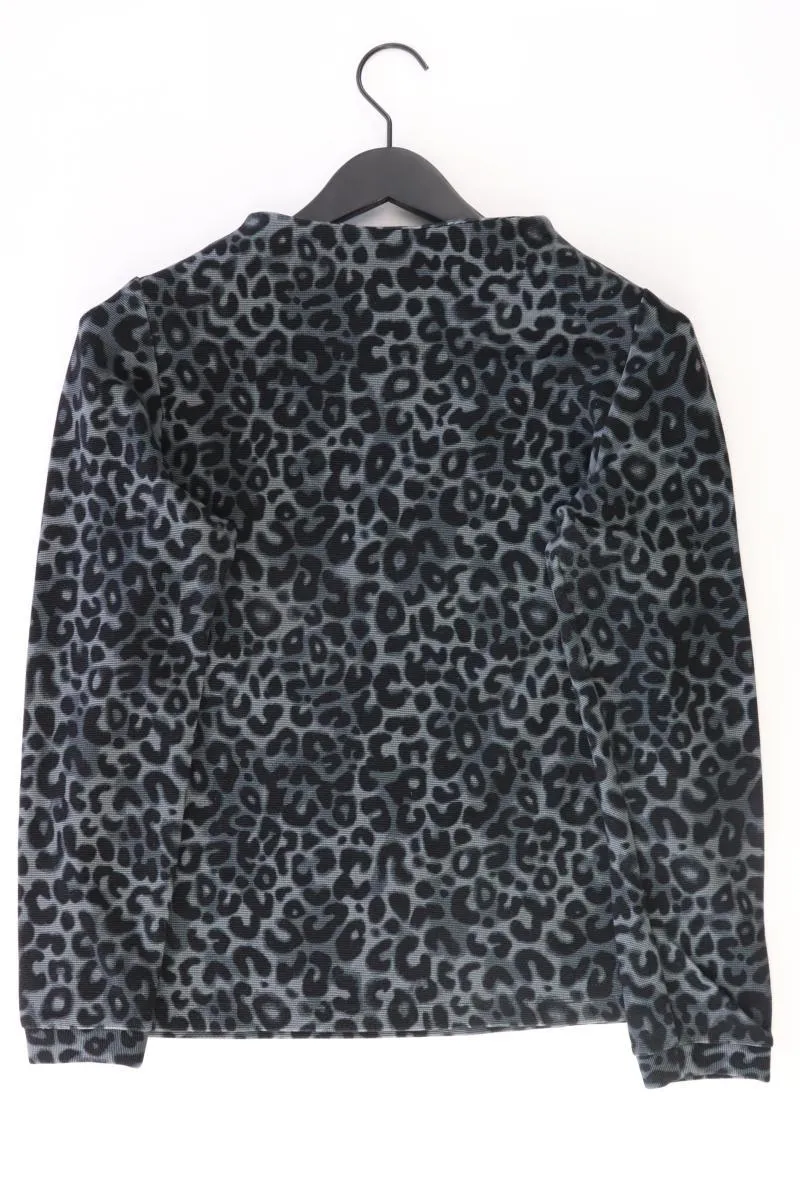 Street One Langarmpullover Gr. S mit Tierdruck grau