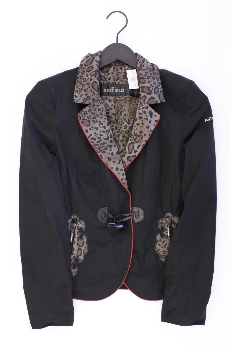 Airfield Regular Jacke Gr. 38 schwarz aus Polyester