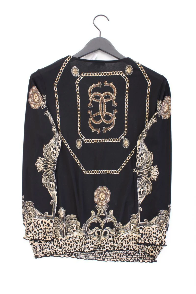 K Design Longsleeve-Shirt Gr. L neuwertig Langarm schwarz aus Polyester