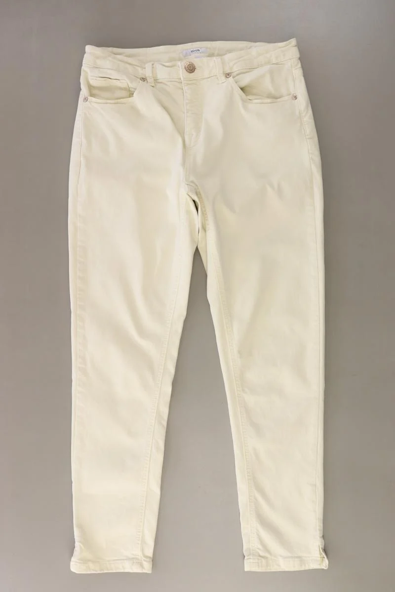 Opus Five-Pocket-Hose Gr. 40 gelb aus Baumwolle