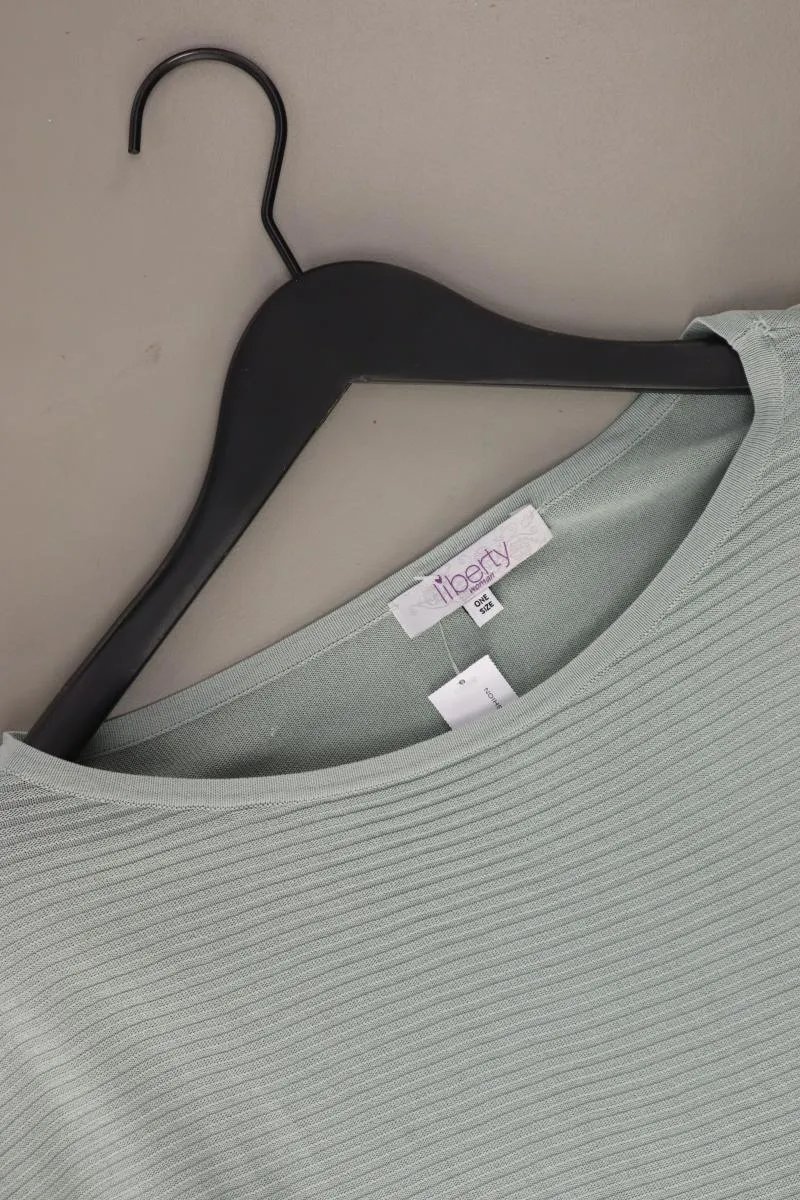 Liberty Pullover salbeifarben Gr. OneSize blau aus Viskose