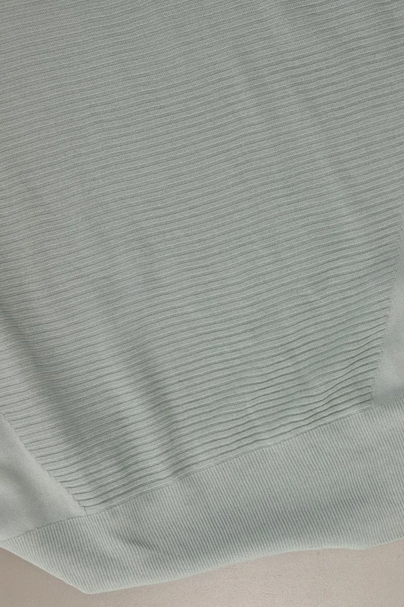 Liberty Pullover salbeifarben Gr. OneSize blau aus Viskose