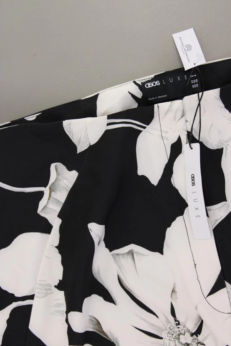 Asos Stoffhose Gr. 52 neu mit Etikett schwarz aus Polyester