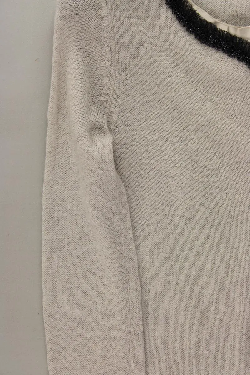 Alba Moda Feinstrickpullover Gr. 40 grau aus Polyacryl