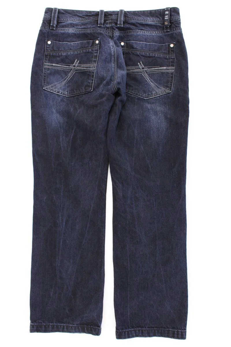 Camp David Straight Jeans für Herren Gr. W32/L30 blau aus Baumwolle