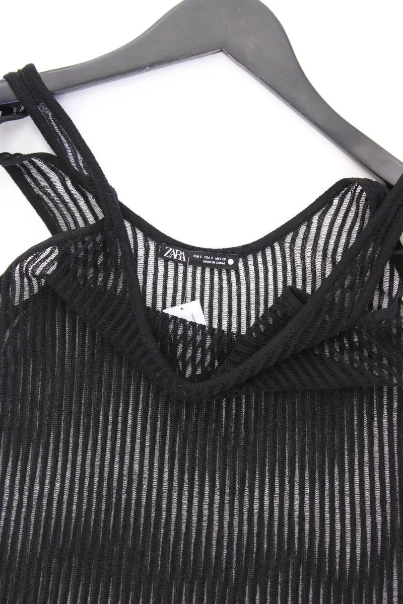 Zara Trägertop Gr. S schwarz