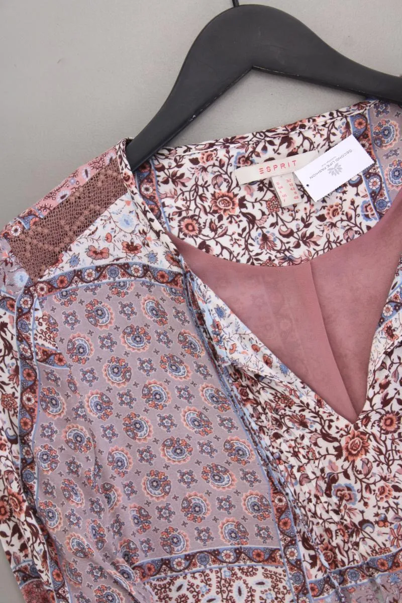 Esprit Langarmkleid Gr. 38 mehrfarbig aus Viskose