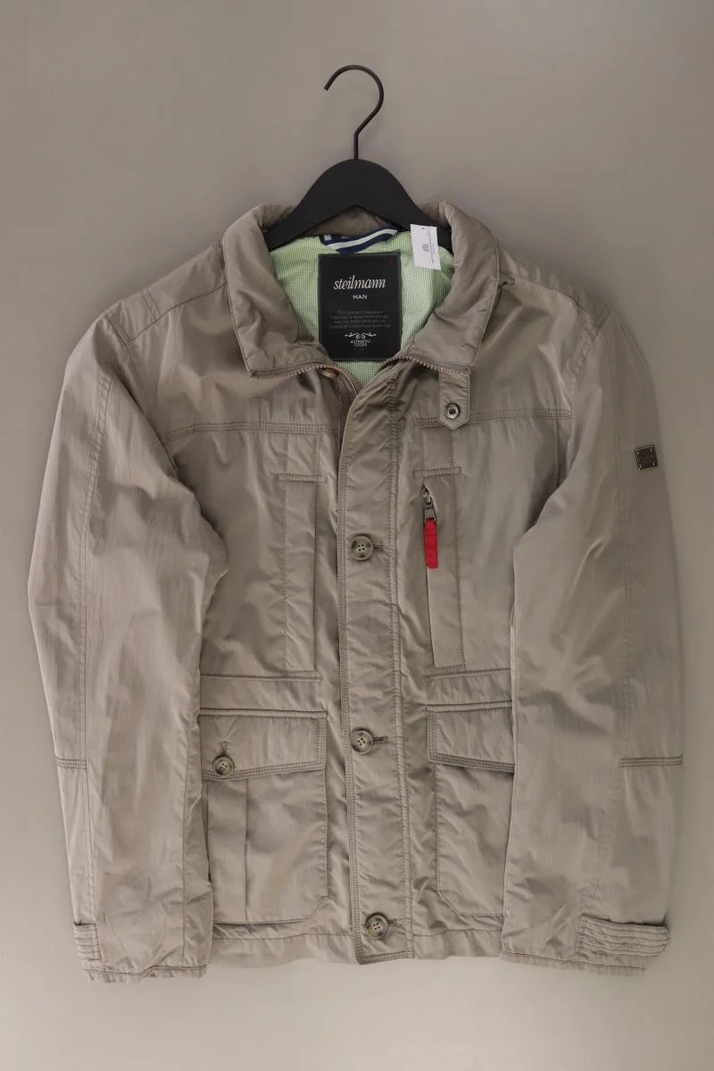 Steilmann Übergangsjacke für Herren Gr. Kurzgröße 26 grau aus Polyester