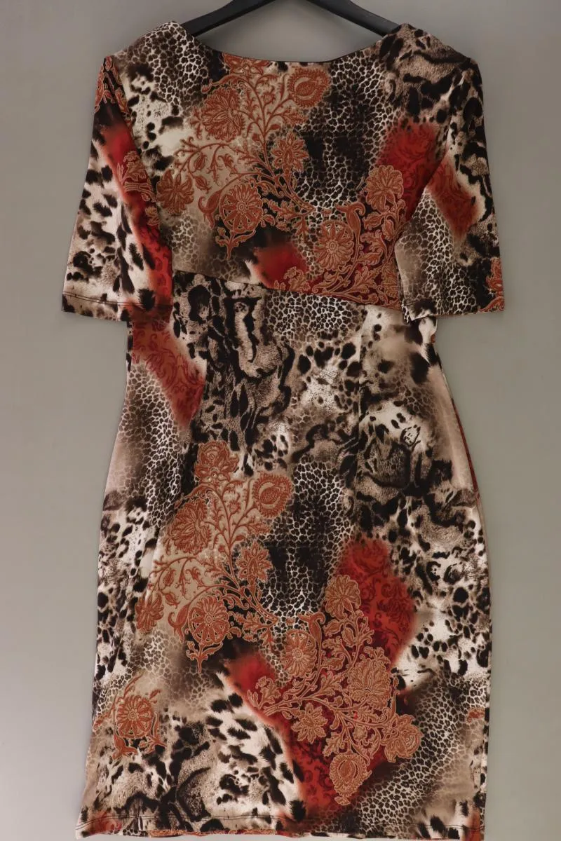 Connected Apparel Kurzarmkleid Gr. UK 12 (M) mehrfarbig aus Polyester