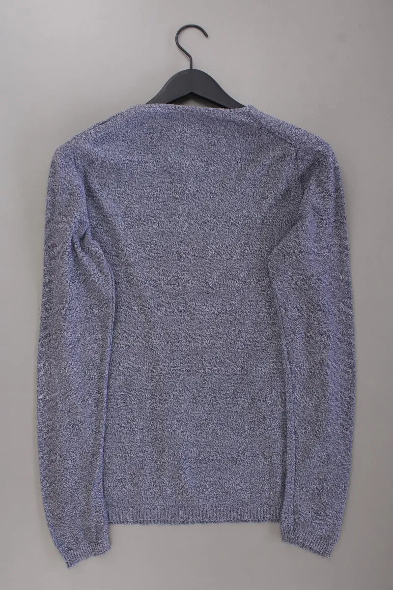 Tom Tailor (Denim) Feinstrickpullover für Herren Gr. S blau aus Baumwolle