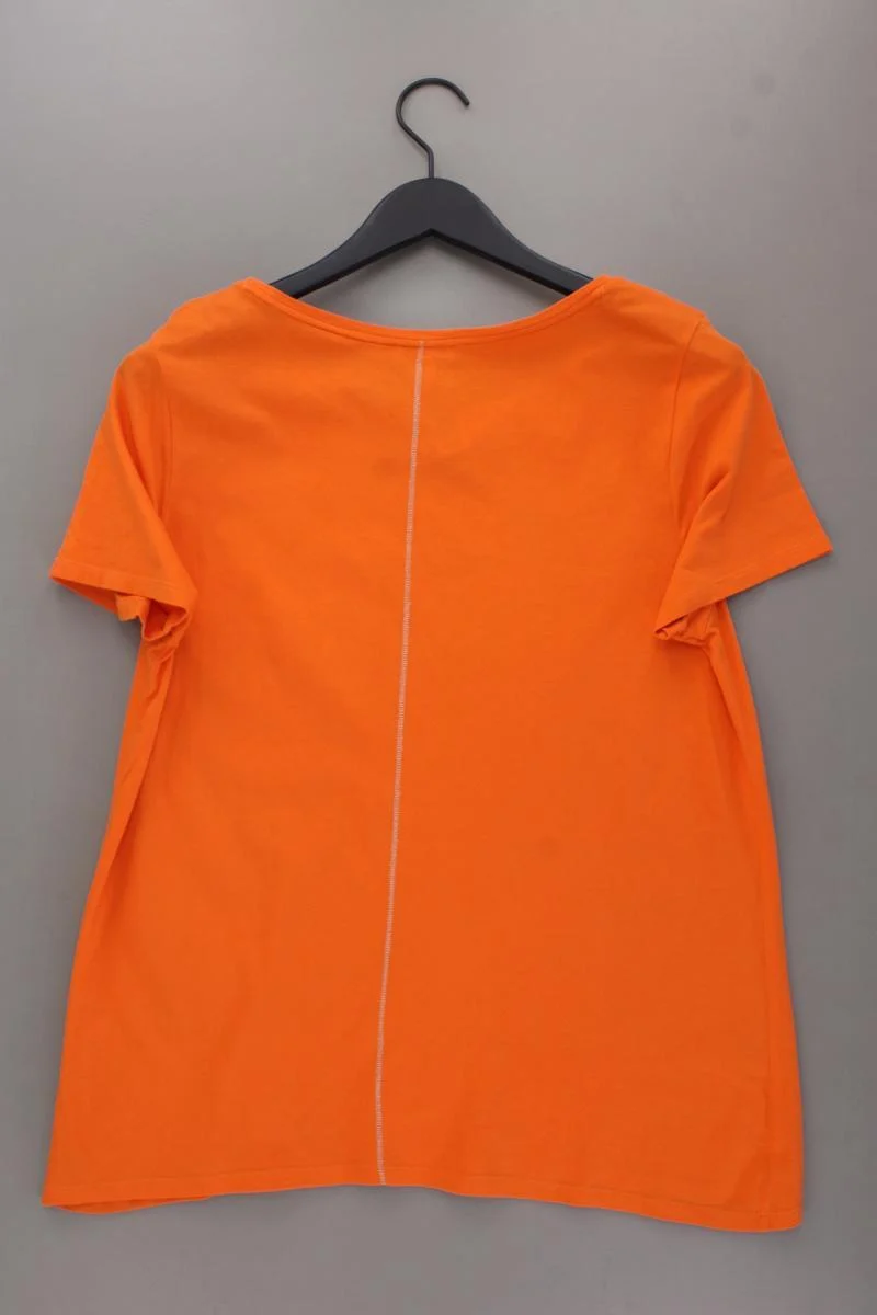 Street One Printshirt Gr. 42 neuwertig Kurzarm orange