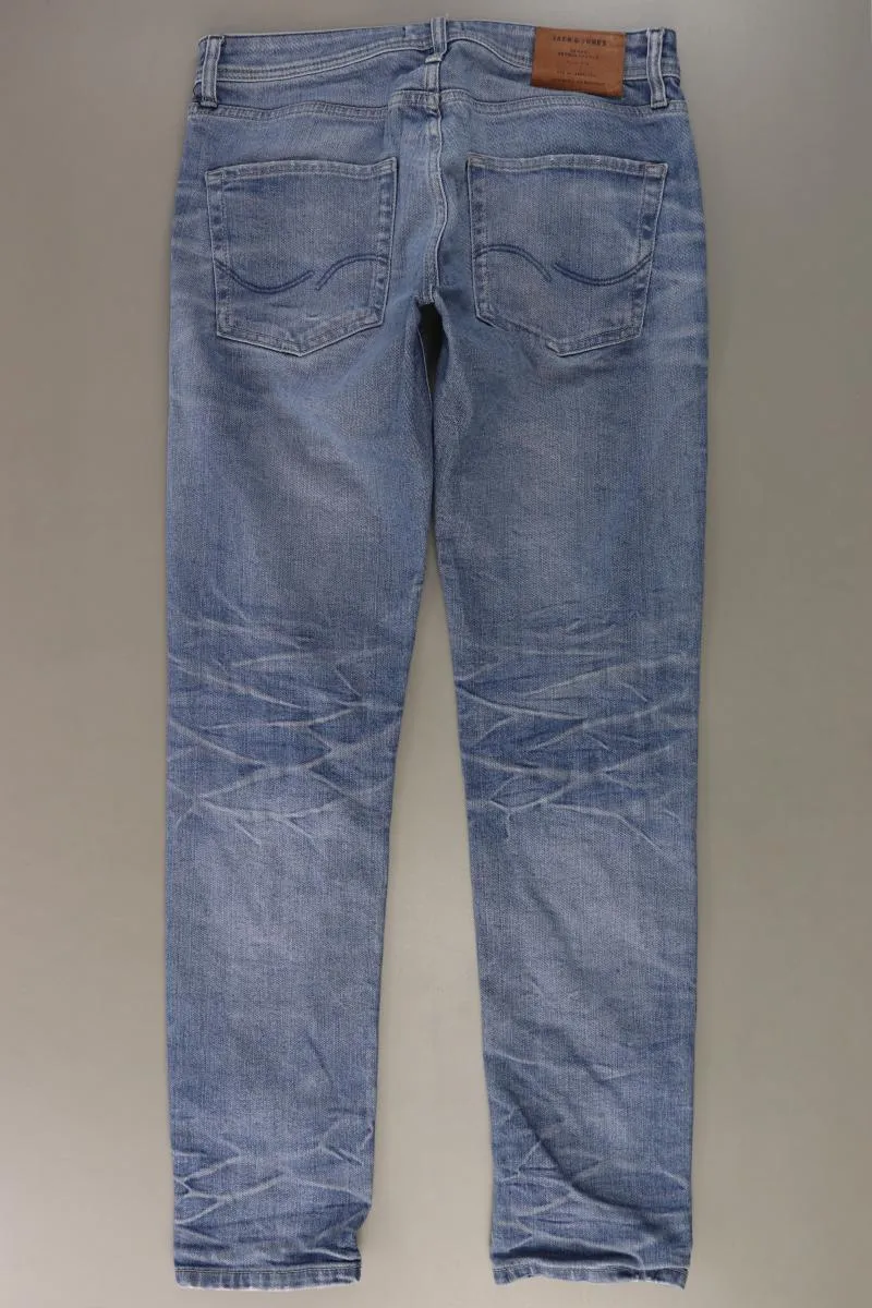 Jack & Jones Straight Jeans für Herren Gr. W31/L34 blau aus Baumwolle