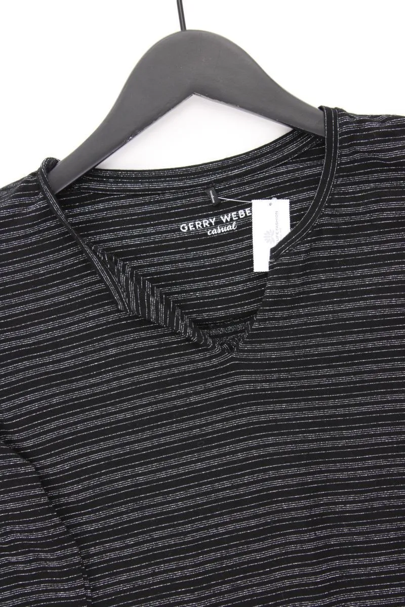 Gerry Weber Ringelshirt Gr. 40 gestreift 3/4 Ärmel schwarz