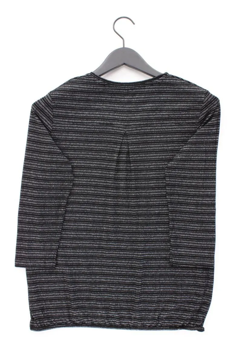 Gerry Weber Ringelshirt Gr. 40 gestreift 3/4 Ärmel schwarz