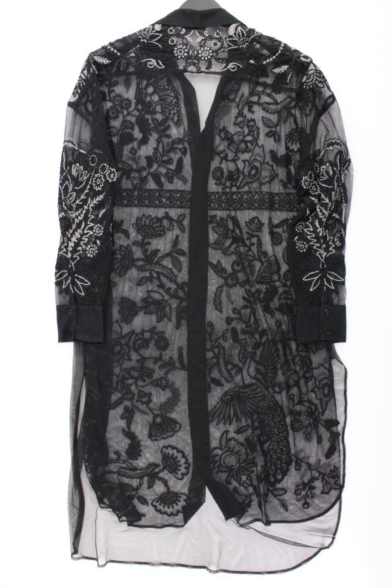 Zara Spitzenkleid Gr. L Langarm schwarz