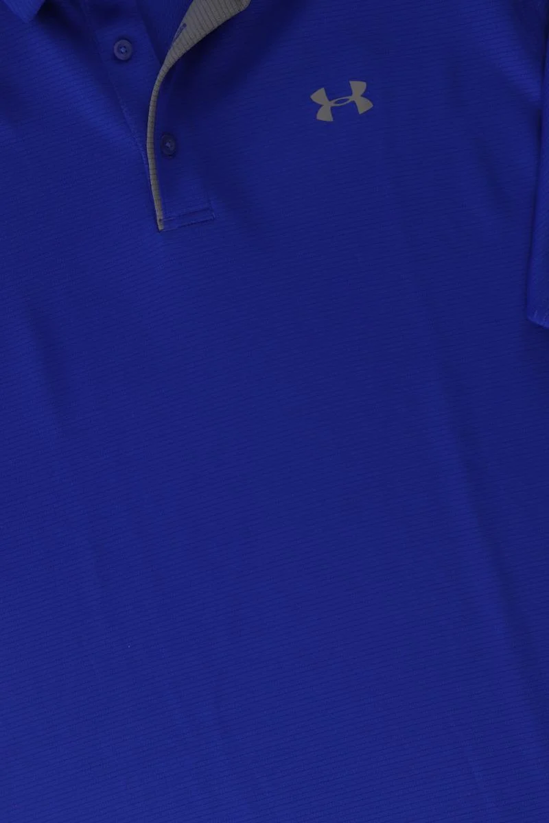 Heatgear Poloshirt für Herren Gr. XL Kurzarm blau