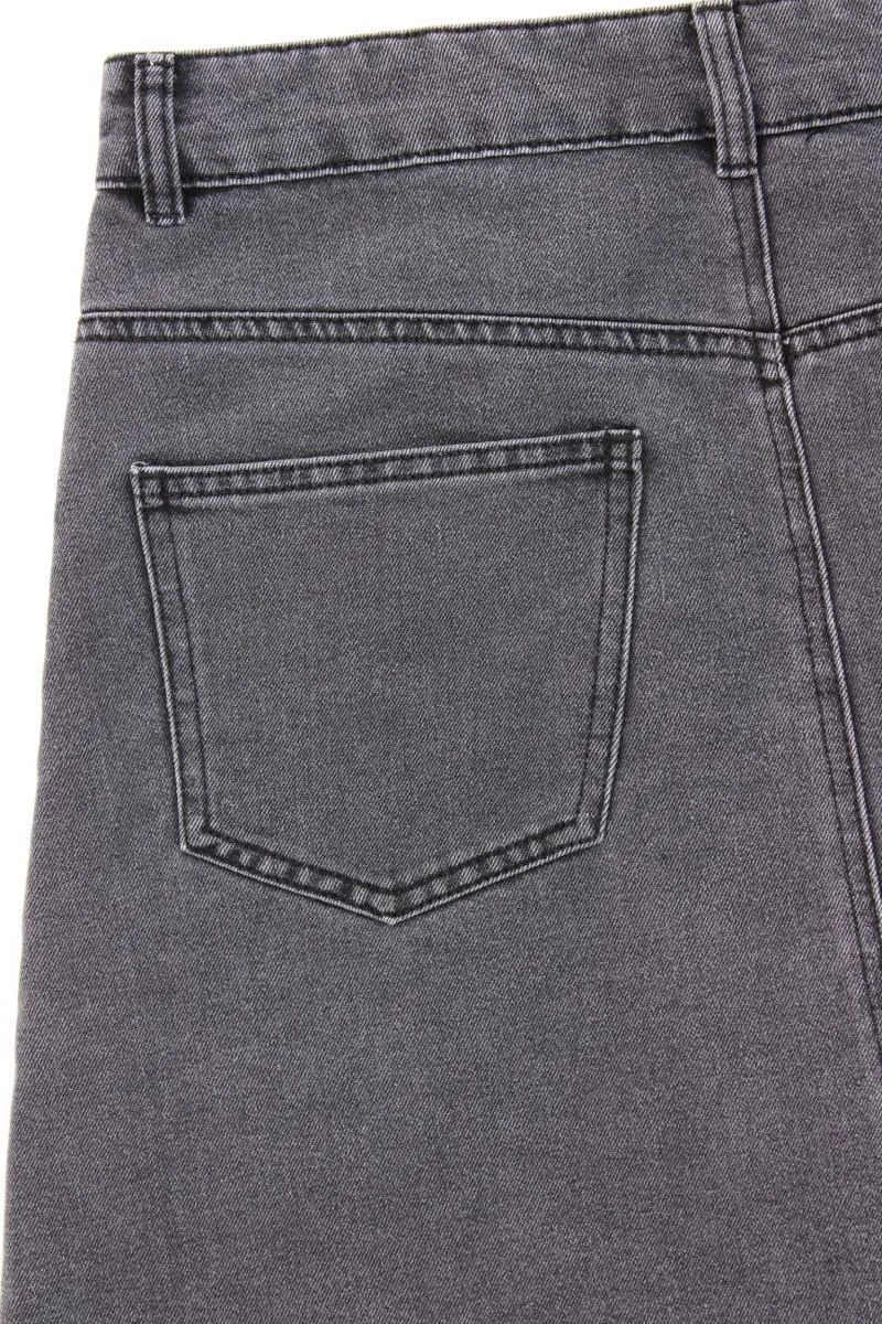 Noisy May Jeansrock Gr. L grau aus Baumwolle